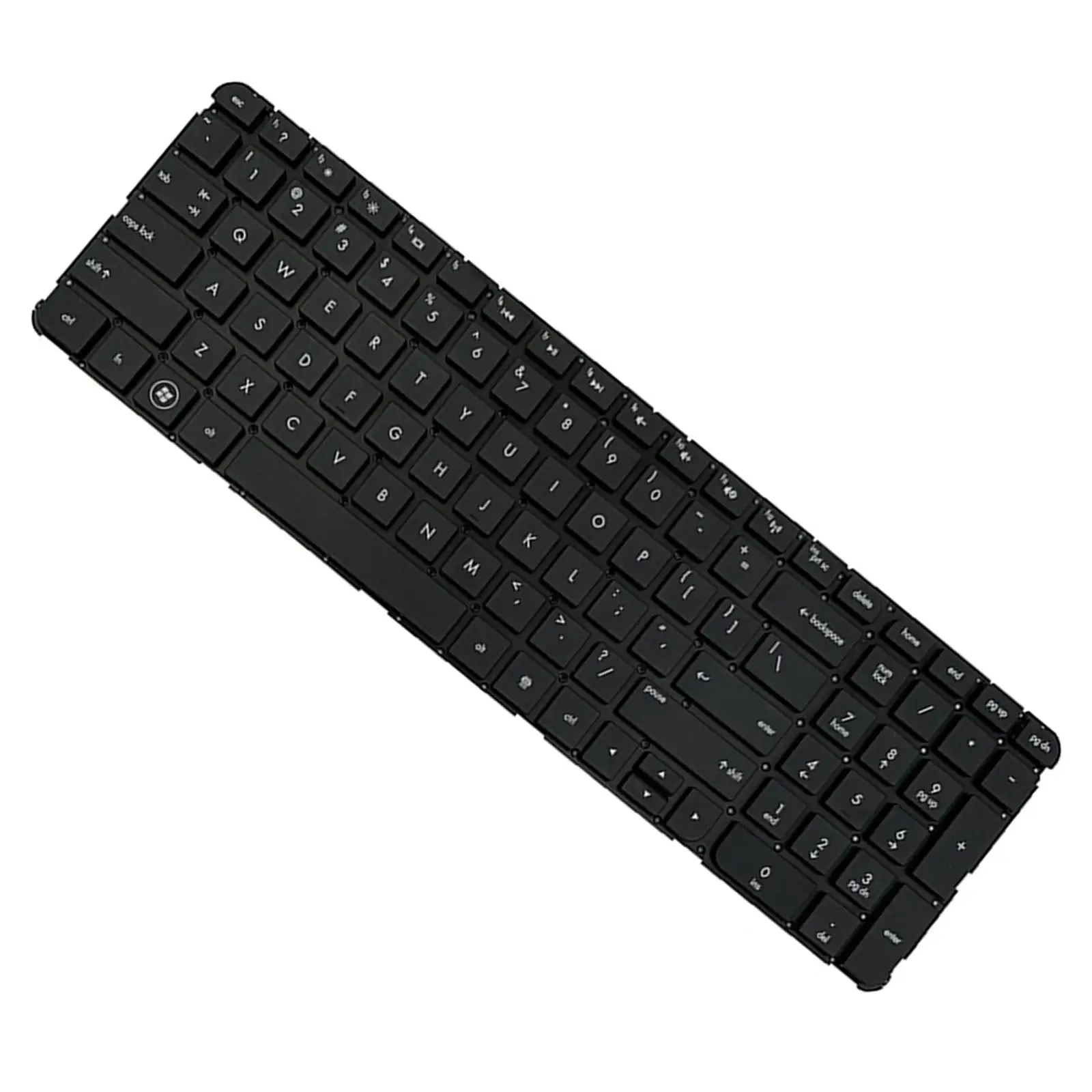 Laptop Keyboard, Laptop Replacement, Black, US Layout, 681980-001 721494-00 DV7-7200 Accessories Parts Durable