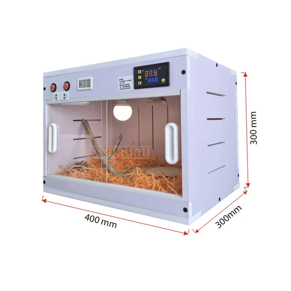 Intelligent Waterproof Constant Temperature Breeding Tank for Lizard, PVC Reptile Thermal Insulation Enclosure