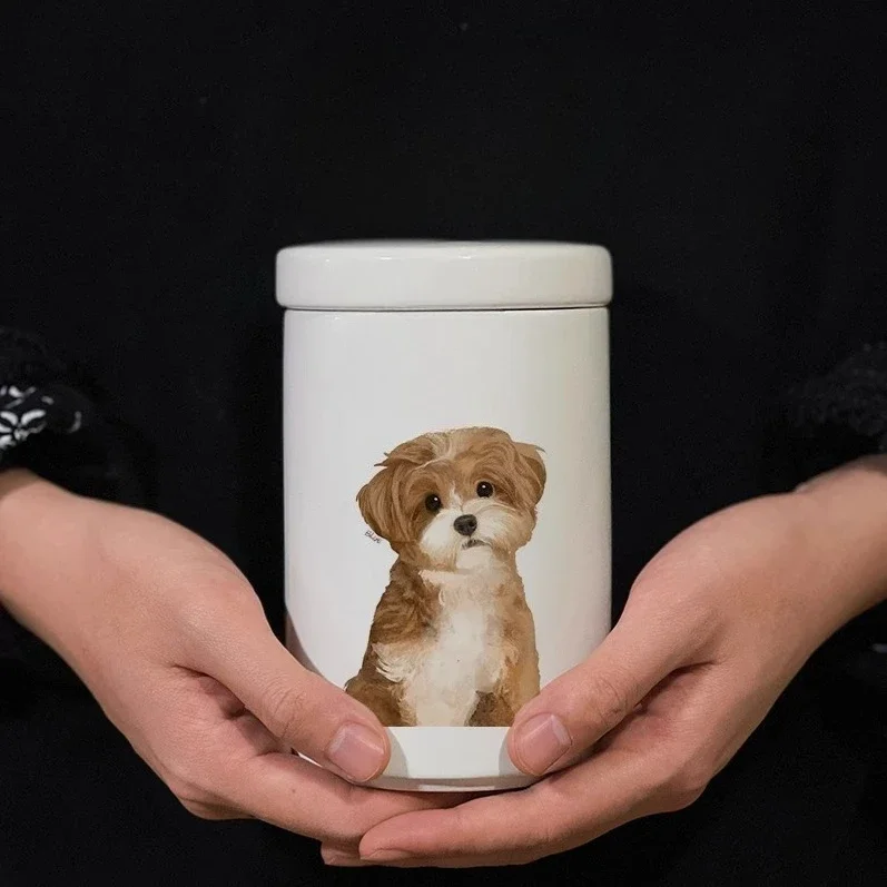 

Pet Memorial Pot Cremation Cat Dog Hamster Pet Urn
