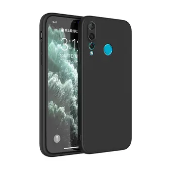 Silikonový kryt s čtvercovým tekutým povrchem pro Huawei Y6P Y7P 2020 P40 lite E Y6 Y6S Y7 Y9 Prime 2019 P smart Z P30 Lite Zadní kryt 12 nejlepší prodej pouzdro Huawei Y6 - №9