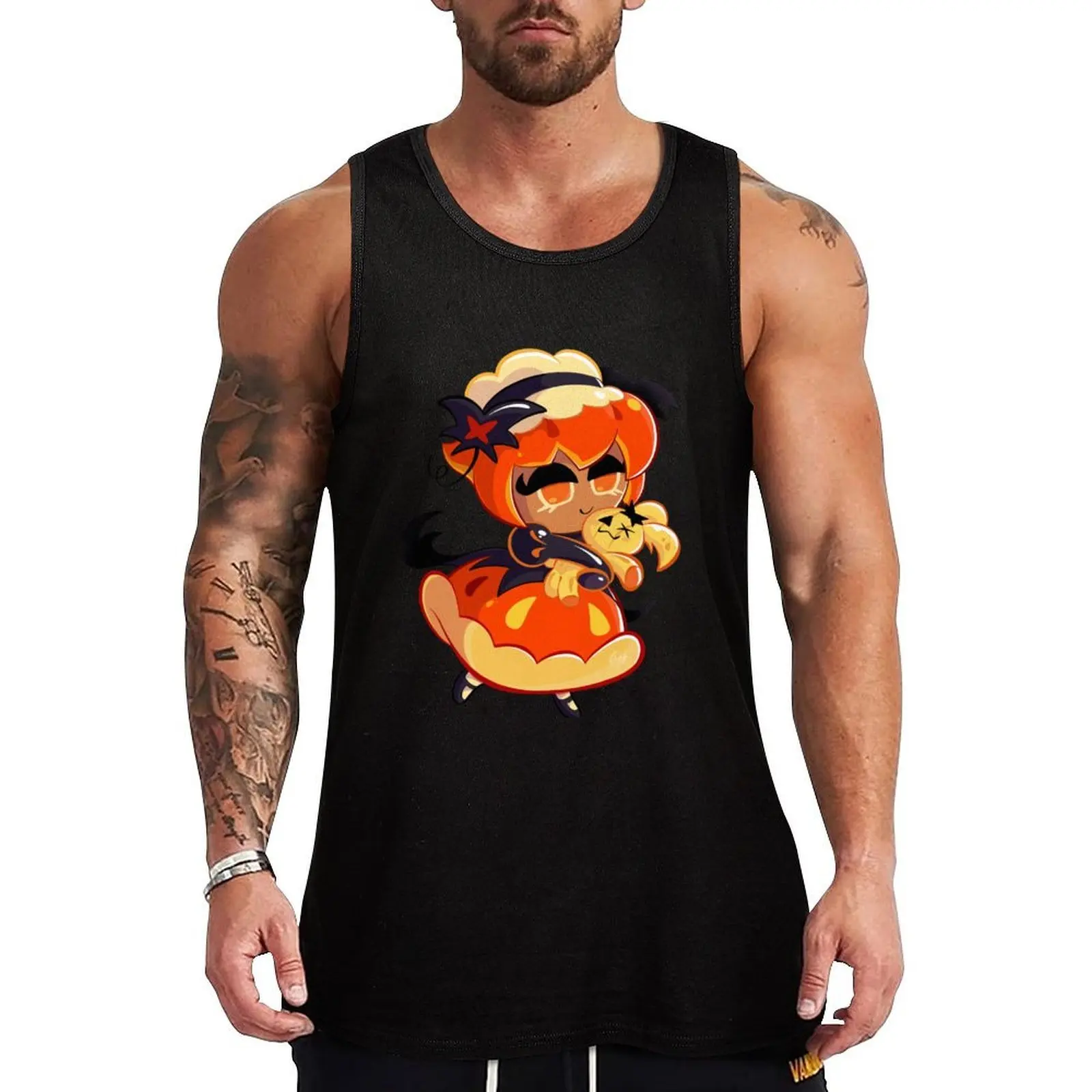 

Pumpkin Pie Cookie - Cookie Run Kingdom Tank Top Lightweight Tank Top Breathable Quick Dry Sleeveless
