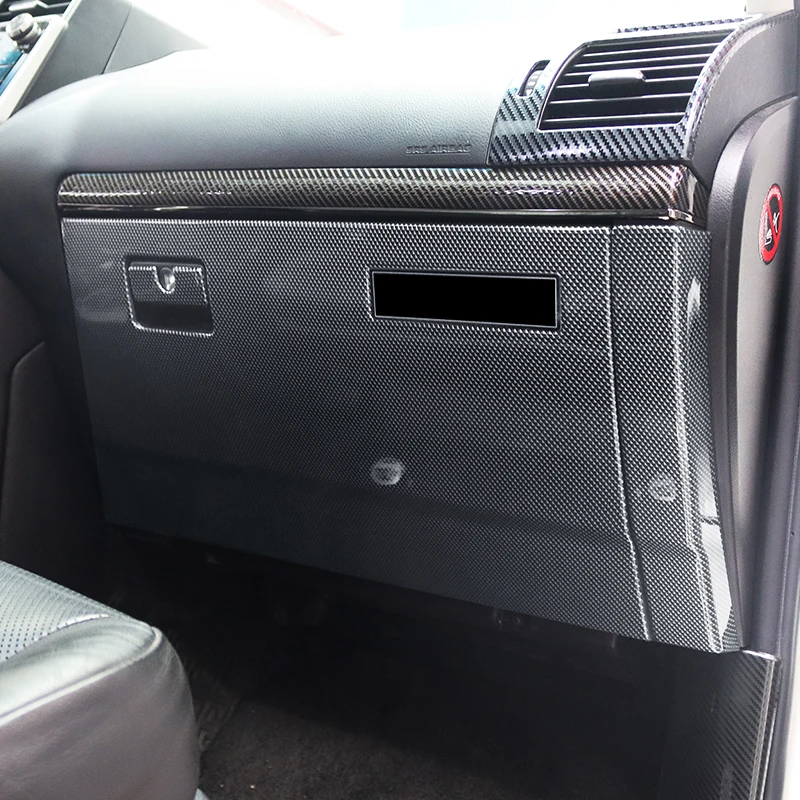 For Toyota Land Cruiser Prado LC150 J150 2010‑2023 Style Dashboard Switch Panel Glove Box Interior Trim Cover Accessories