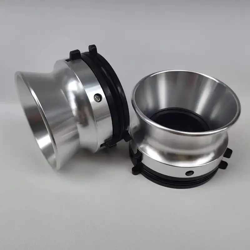 1 زوج جديد المهنية NAB مهايئ توزيع 10 بوصة مصقول سبائك الألومنيوم فتاحة ل Studer ReVox ل Akai ل Teac