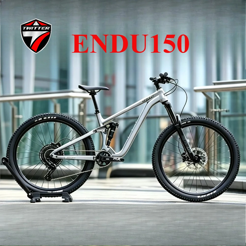 

TWITTER HD 27.5/29inch 150 Stroke MTB Велосипед ENDU150 M6100/NX-12S AM Full Absorption Aluminum Mountain Bike Oil and Gas Fork