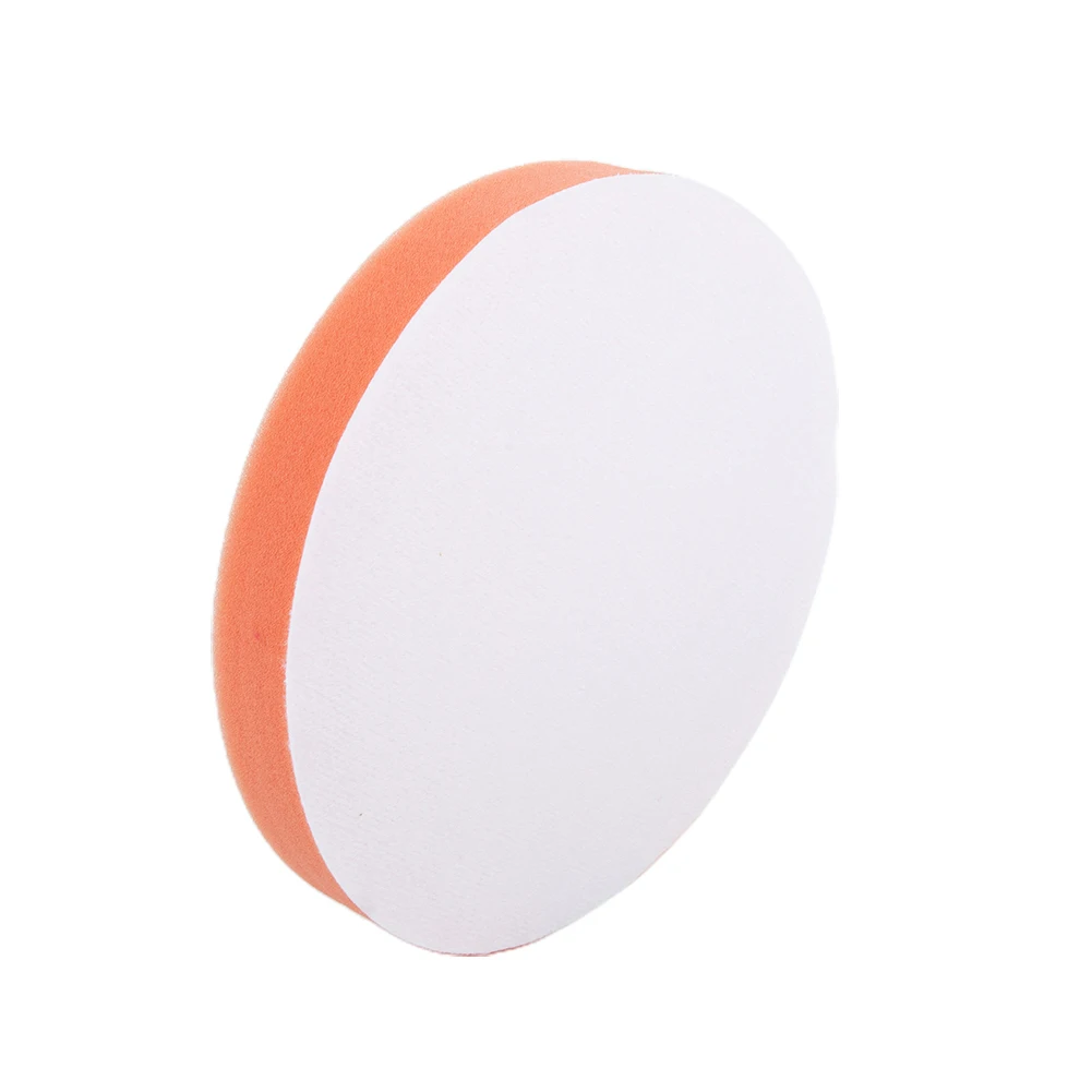 

Tool Pad 180mm Polishing Sponge Buffing Car Care Clean Flat Orange Paint Rotary Accessories New Sale Useful 1PC