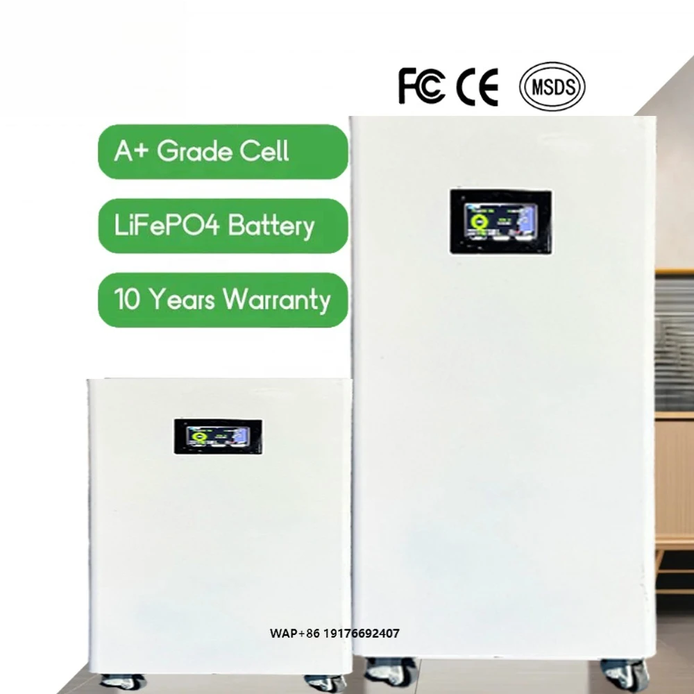 Solar Power 16Kwh 15kwh Lithium Battery 51.2v 314Ah 300Ah Home Solar System Battery Power Storage Supply Station with Wheel