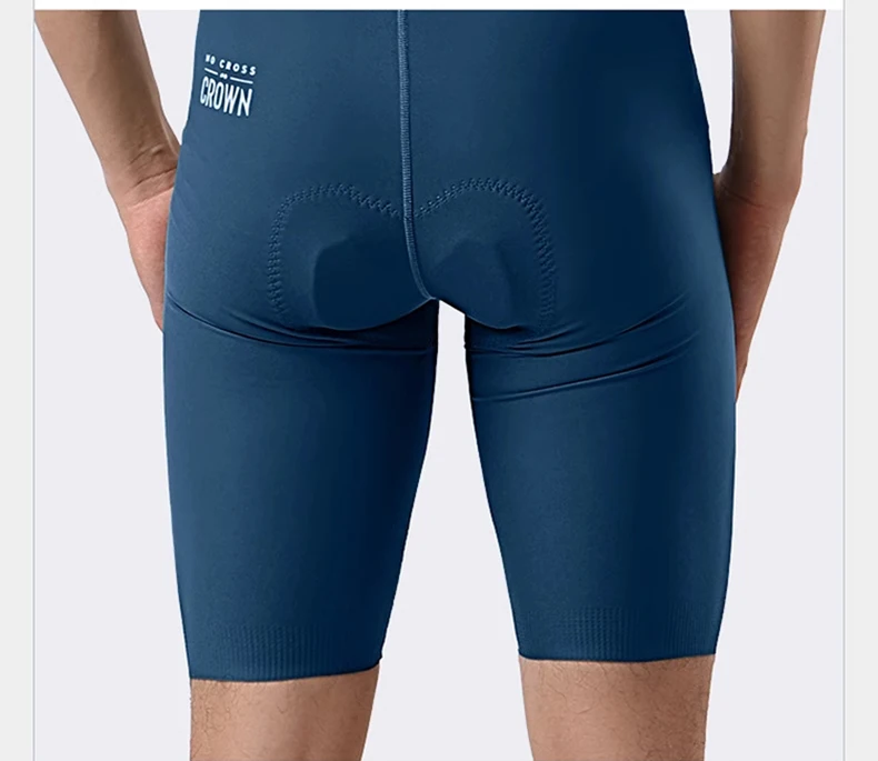 LAMEDA Herren-Radsport-Trägerhose, professionelle Radsport-Träger, 6-Stunden-Pads, hohe Taille, Fahrrad-Shorts, atmungsaktive Rennrad-Bekleidung – Detail 7
