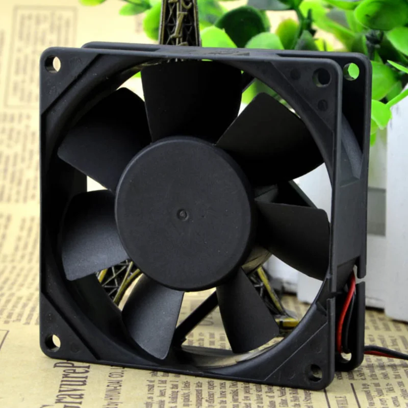 d 1PCS For SUNON PMD2408PTB1-A | 80×80×25mm DC24V 5W 8CM 2-Wire Double Ball Axial Fan - view 2