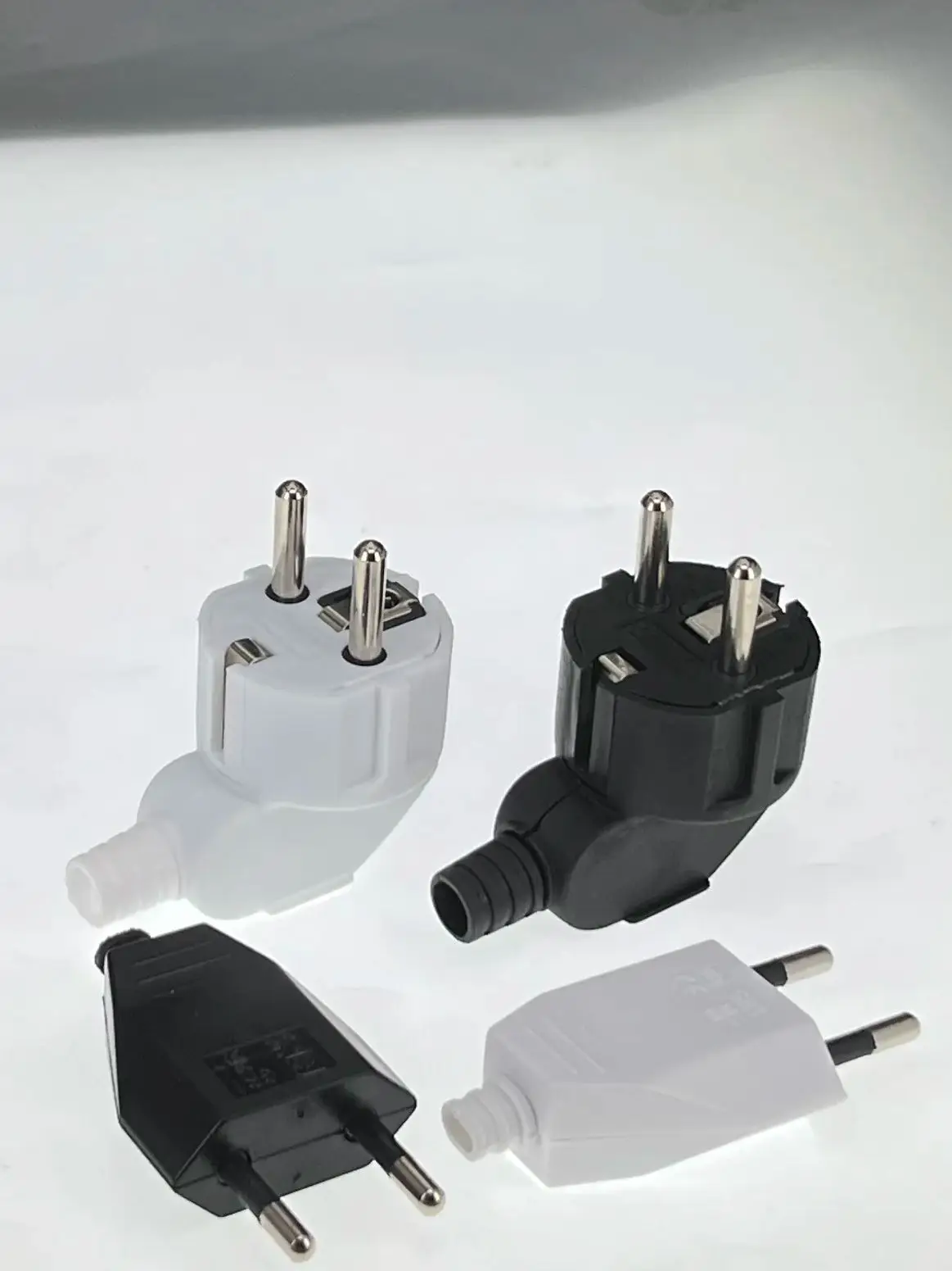 Euro Stecker Adapter Ersatz 16A Stecker Frankreich Korea Deutschland Stecker AC Steckdosen Wiederaufdrahtbare Schuko Eu Steckdose Für Stromkabel