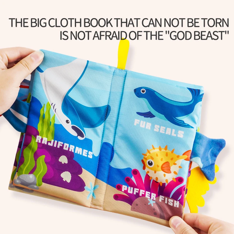 Libri per bambini Giocattoli, Libri per bambini 0-6 mesi, Libri morbidi increspati in tessuto touch and feel, Giocattoli per neonati da 0-3-6-12-18 mesi