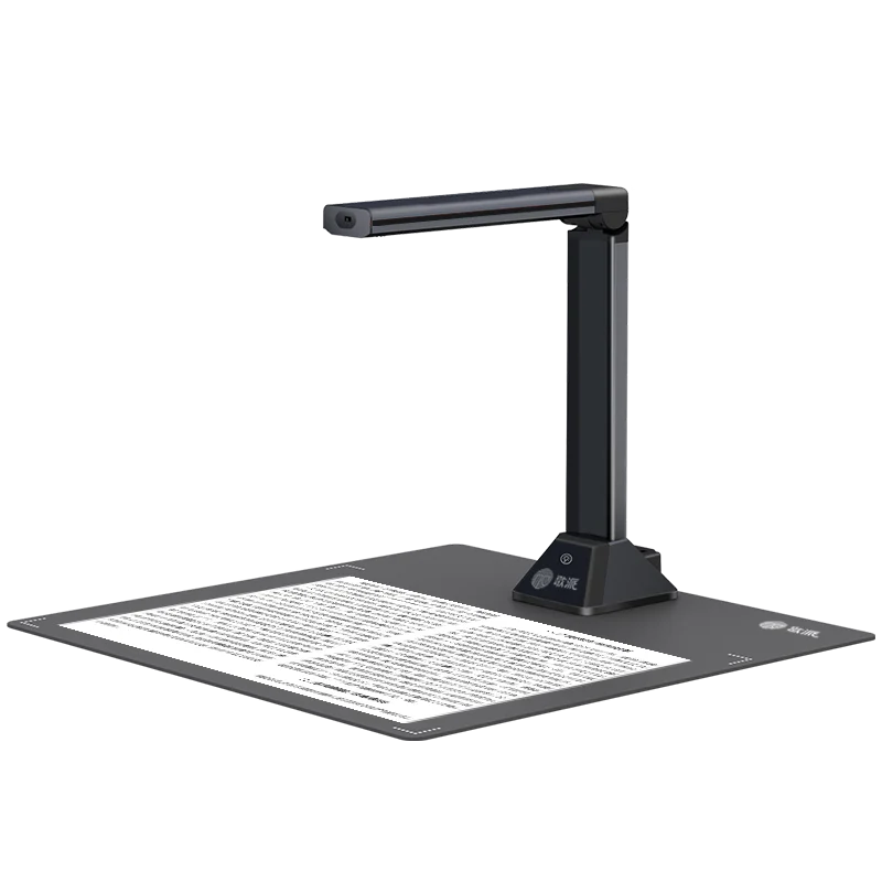 Good Quality High Resolution 26MP Auto Focus Portable Document Scanner With Multi-language  Overhead Document Camera