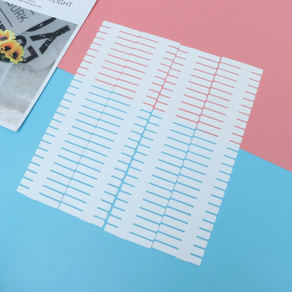 

4 Pcs Partition Plate Drawer Divider Storage Dividers for Drawers Organizer Lattice Grid