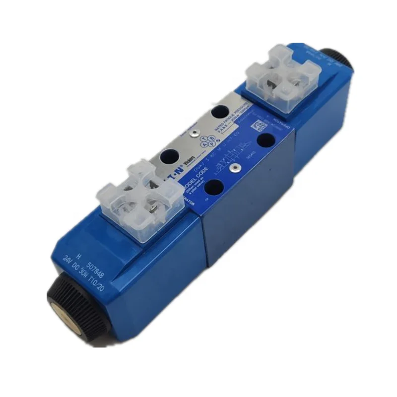 Eaton  hydraulic solenoid valve DG4V DG4V-5 DG4V-5-2C-M-U-H7-60 Hydraulic Double-head electromagnetic reversing valve