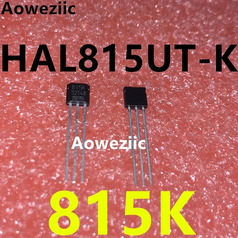 HAL815UT-K-2-B-1-00 HAL815UT-K Silkscreen 815K Programmable Hall Sensor Accelerator Pedal Angle Position Detection IC