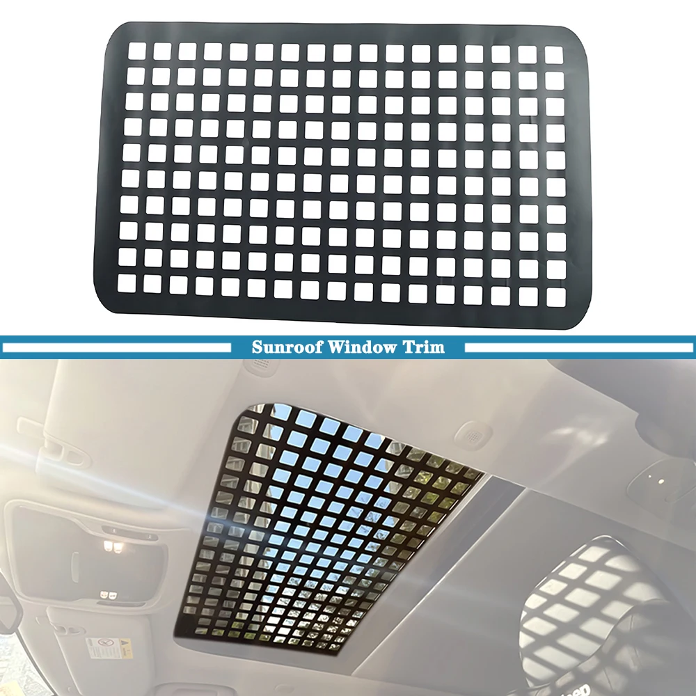 

Car Front Sunroof Window Moon Roof Top Cover Trim Protector Decor Film for Jeep Grand Cherokee 2010-2021 Exterior Accessories