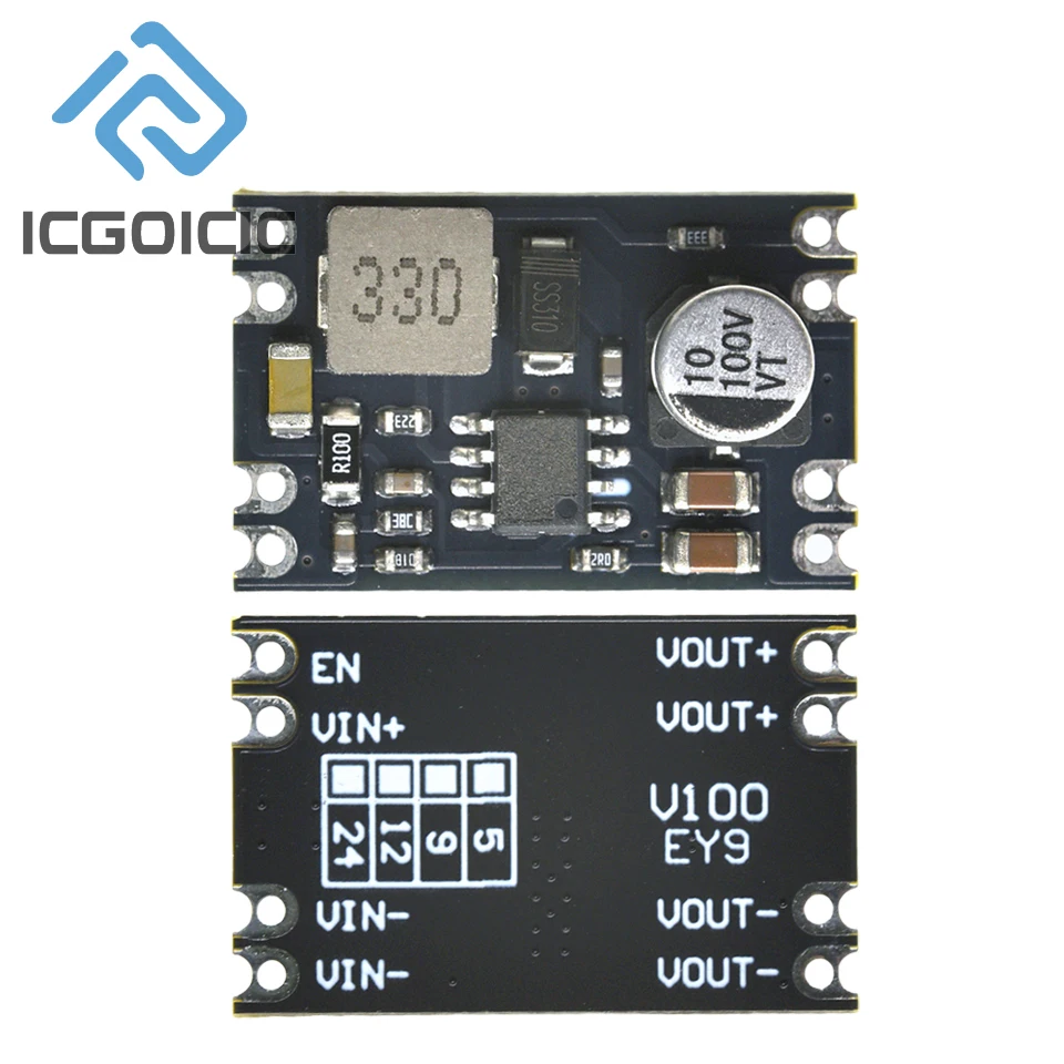 Module convertisseur Buck 100V DC-DC – Régulateur de tension abaisseur 6V à 100V à 5V/9V/12V/24V pour alimentation électrique DIY