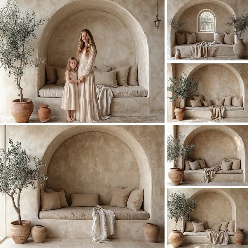 

Фон для фотосъемки: Бохо-стиль, зеленые листья, текстура, арка, дверь. Декор для портретов взрослых, на день рождения, для беременных, свадеб. Фон для фотостудии.