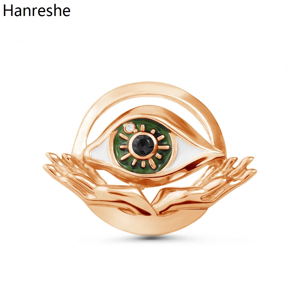 Hanreshe Medical Ophthalmology Eye Pins Enamel Lapel Backpack Brooch Badge Medicine Jewelry for Ophthalmologist Doctor Nurse