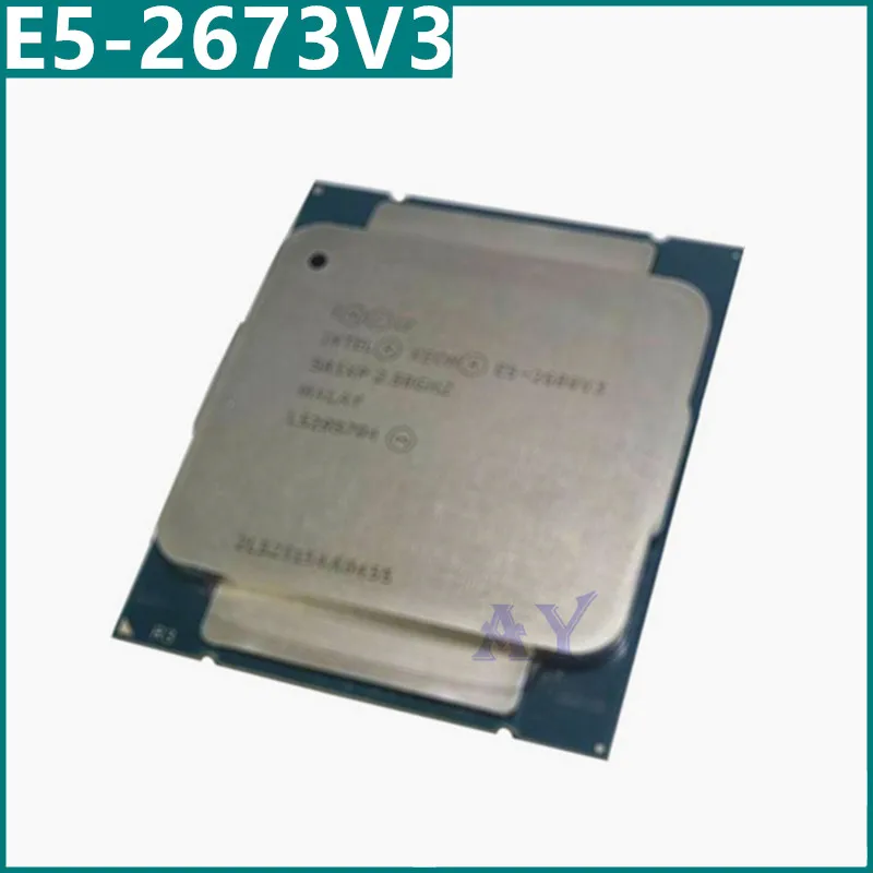 Xeon E5-2673V3 Twelve-Core LGA 2011-3 Server CPU E5 2673 v3 2.4GHz 105W 30M Cache