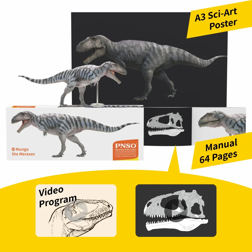 PNSO Prehistoric Dinosaur Models:69 Mungo the Meraxes