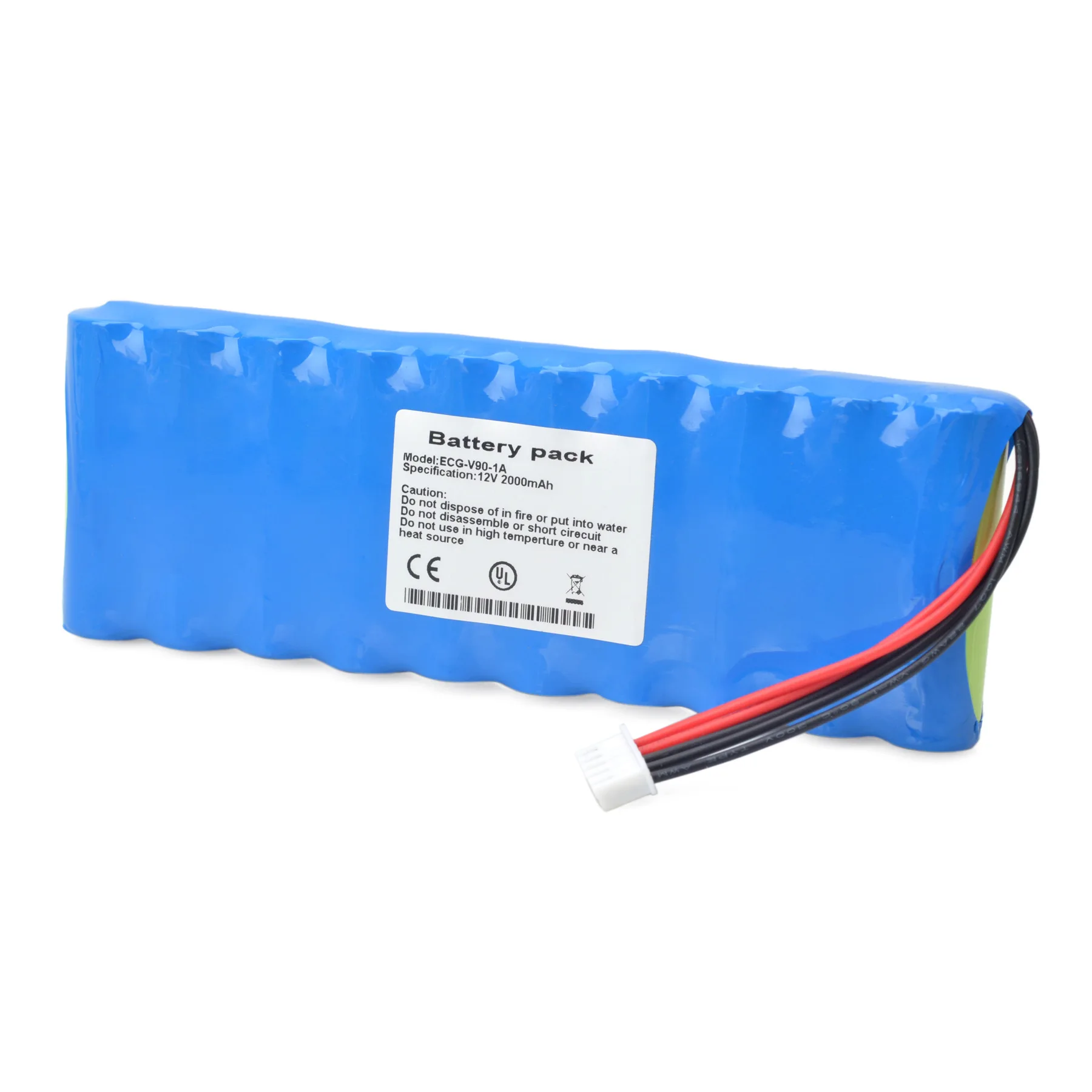 

ECG battery For ENREN ECG-V90-1A