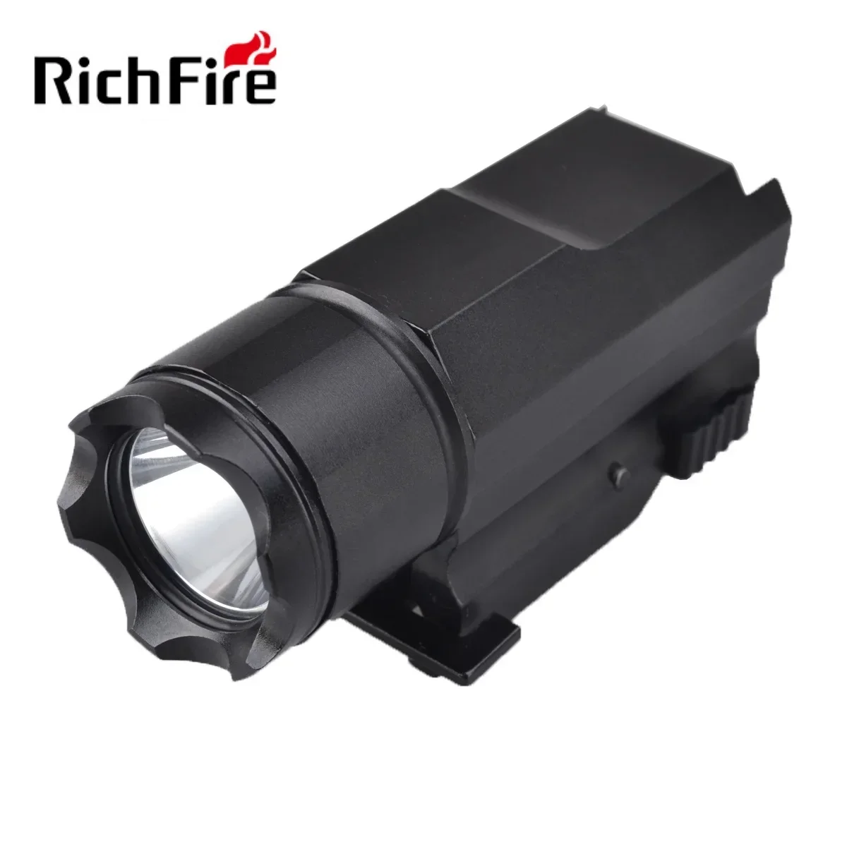 

RichFire Optical Weaponlight Torch SST20 600LM Tactical Flashlight with 20mm Picatinny Rail Mount for Pistol Handgun Rifle