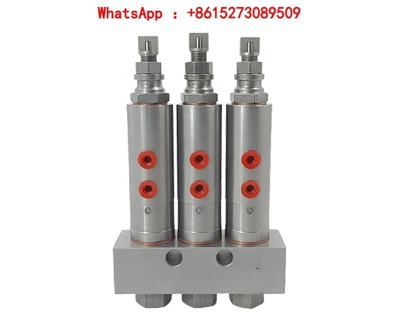 Oil lubrication distributor nozzle lubrication metering device Oil distributor single line lubricating oil injector