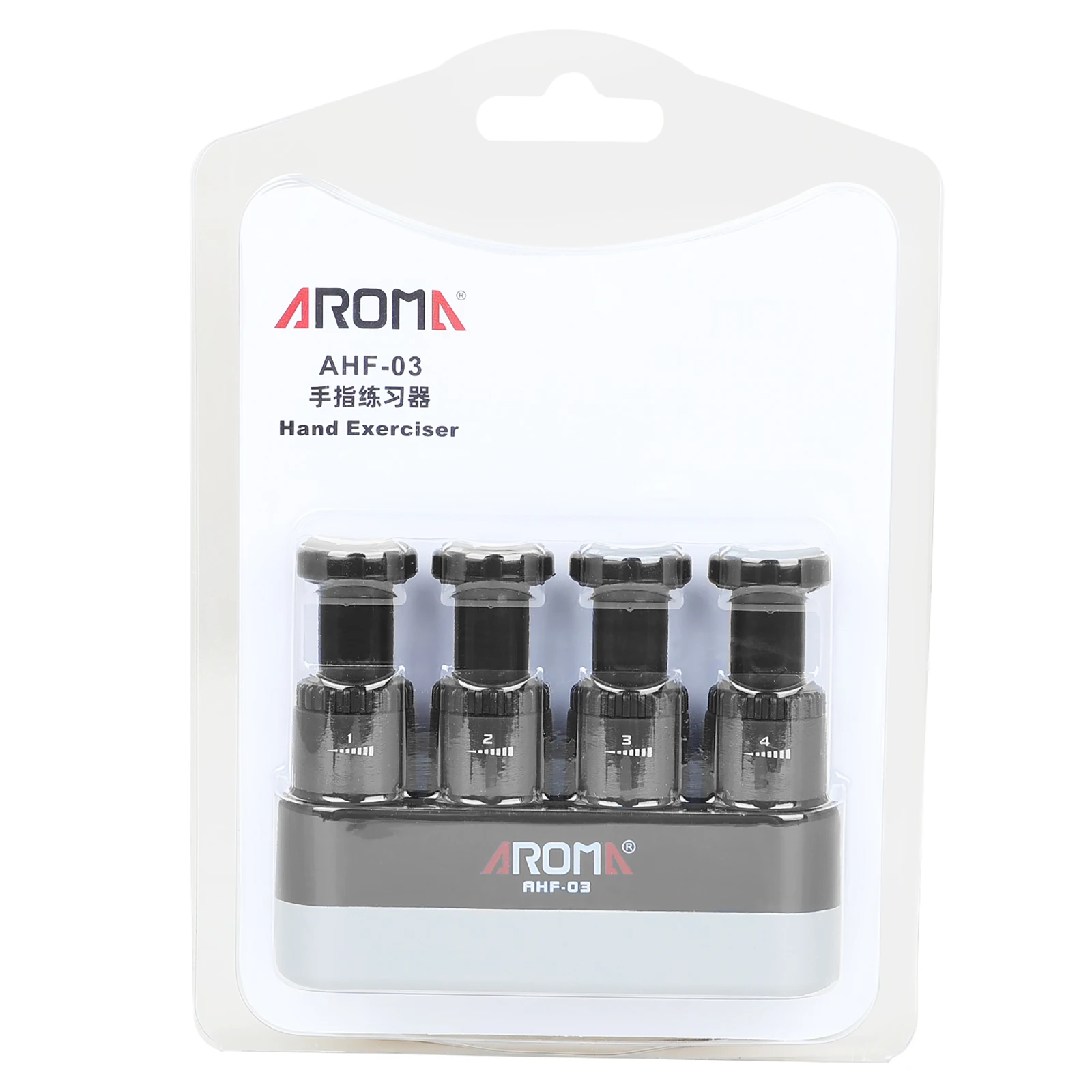 AROMA Finger Exerciser Guitar Hand Grip Power Trainers Medium Tension Home Fitness Equipment Piano Finger Exerciser Entry