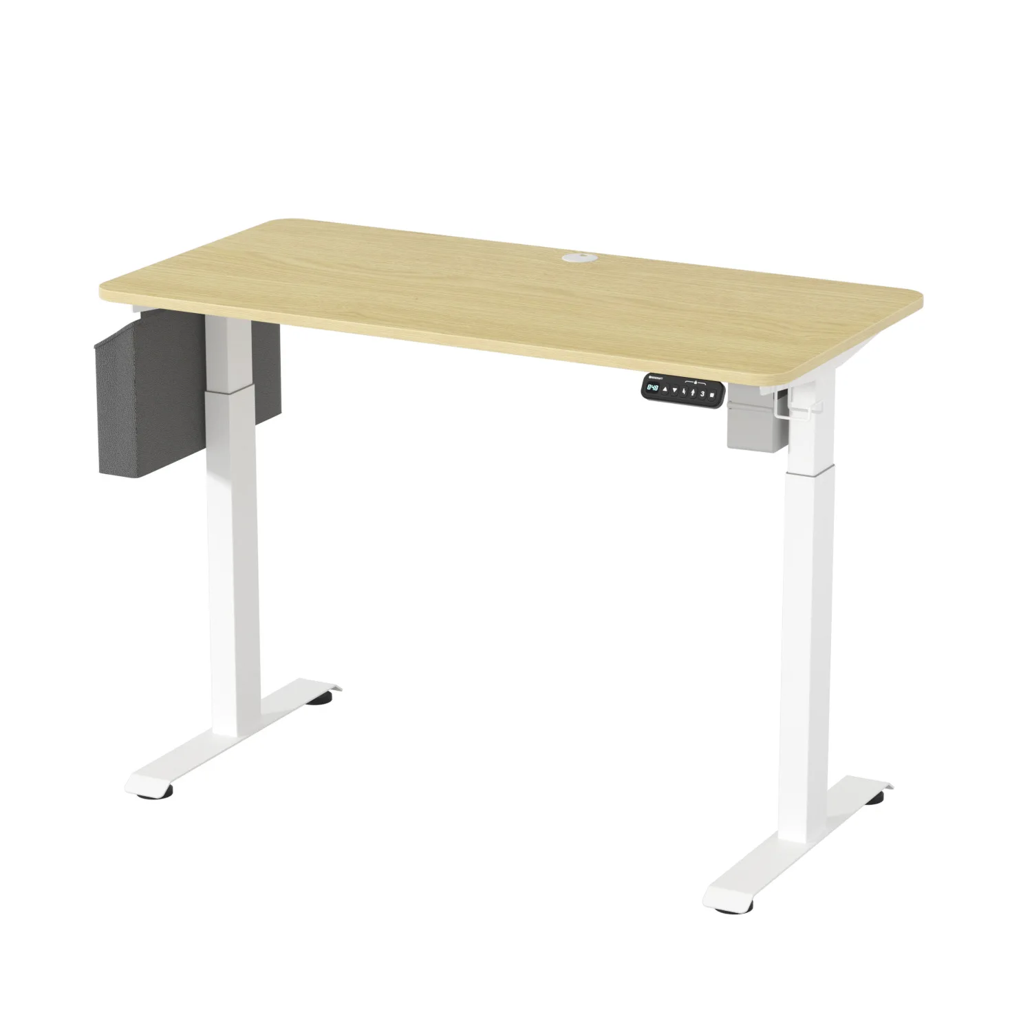 Lifting table single motor desk computer desk desk solid wood table legs table shelf automatic lifting type