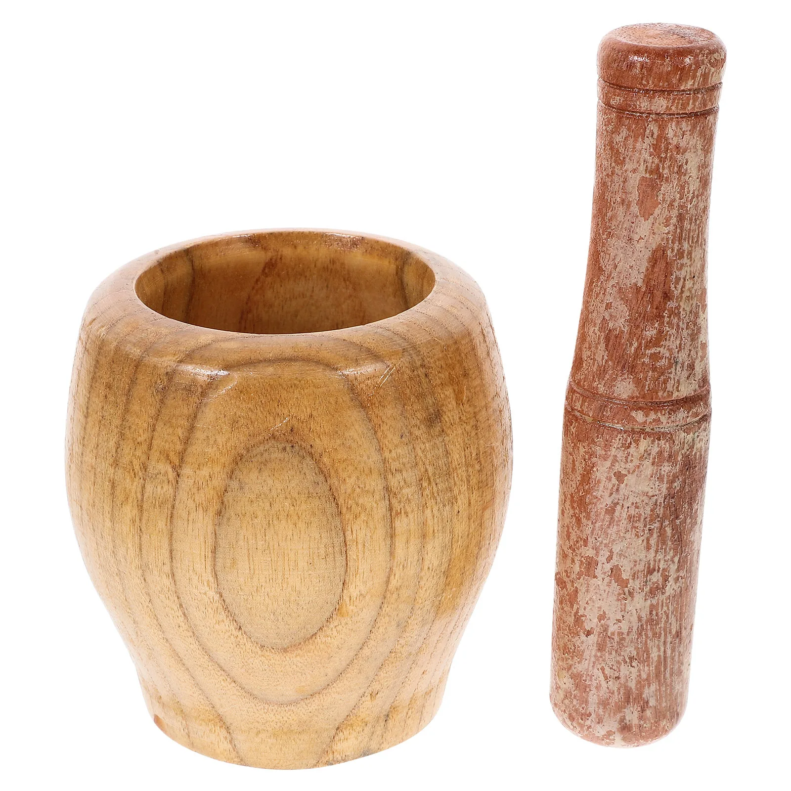 1 Set 9Cm Garlic Pounding Pot Pestle Grinder For Spices Kitchen Home Use Modern Design Easy Clean Stainless Steel Style