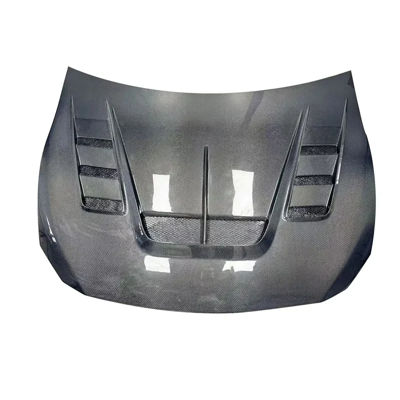 Ultra Light Ventilated Heat Dissipation Carbon Fiber Engine Bonnet High Strength Front Aero Replacement Lid