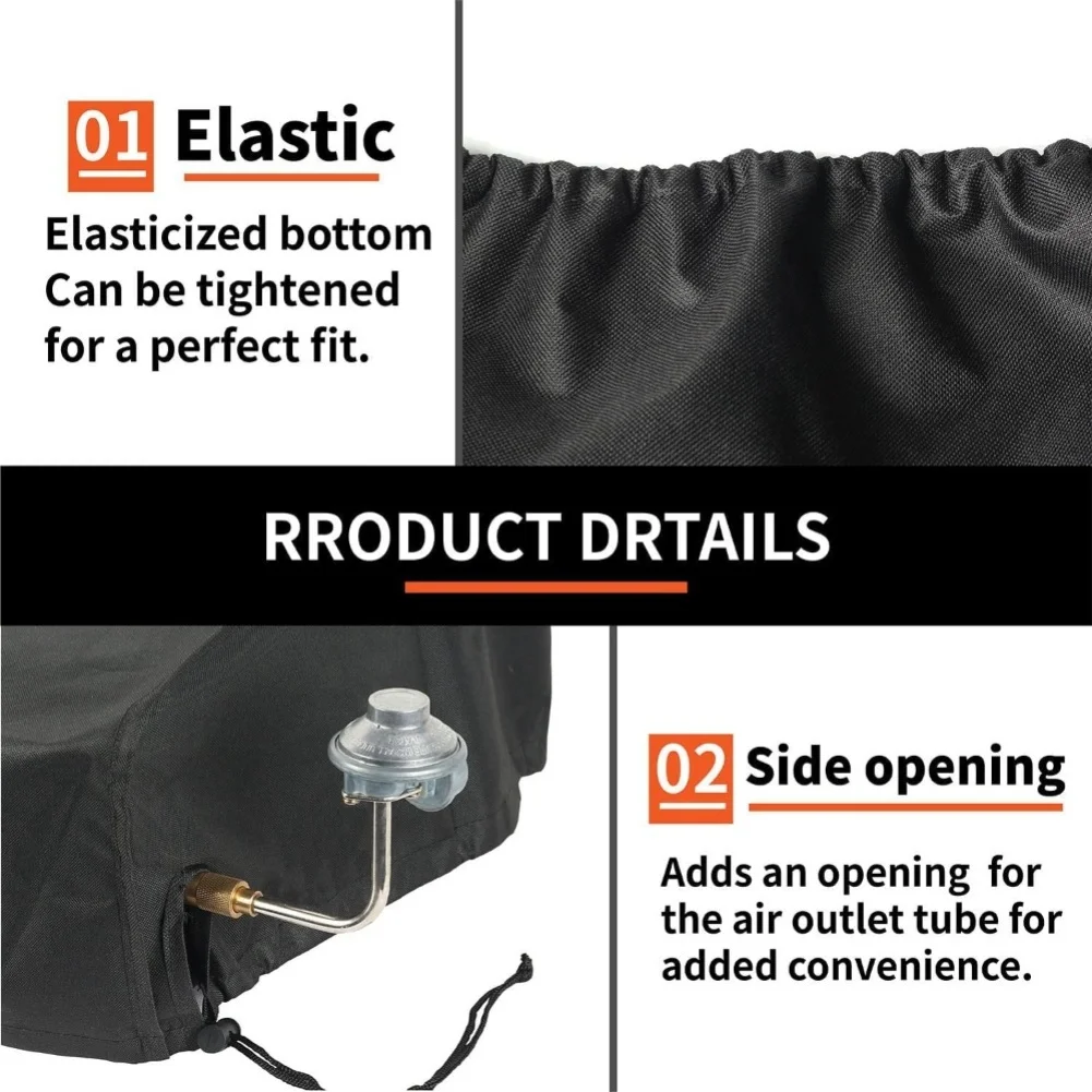 

600D Oxford Grill Cover Waterproof Sun For Protection Grill Cover Patio Grill Cooking Tablecover BBQ Picnic Camping Grill Cover