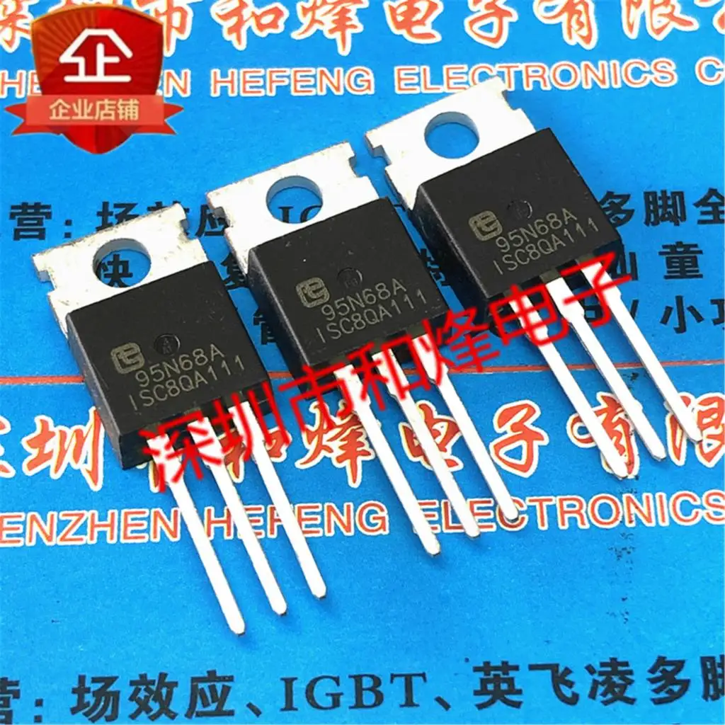 5PCS-10PCS 95N68A TTP95N68A TO-220 68V 95A MOS Ori ON STOCK