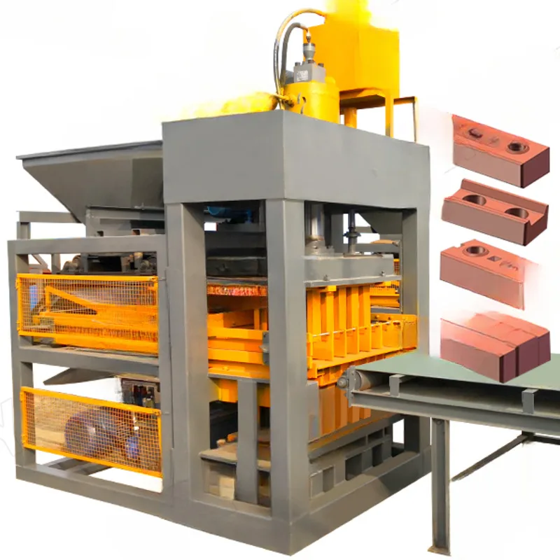 

Мобильная машина для производства кирпича и блоков из прессованного грунта 10-10, машина для изготовления пустотелых кирпичей без обжига из цемента