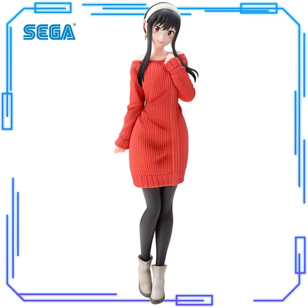 

In Stock SEGA Original Genuine Anime SPY×FAMILY Yor Thorn Princess Yor Forger Simple Dress 19cm Collection Model Toy Figure Gift