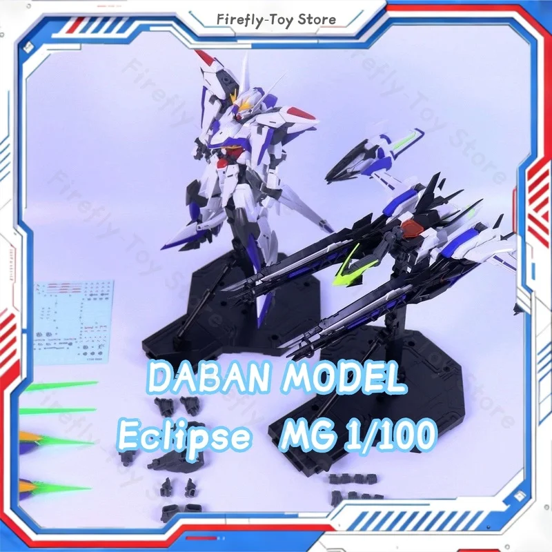 

В наличии: Набор для сборки DABAN Model 6660 Eclipse, MG 1/100 MVF-X08, аниме-фигурка робота, пластиковая модель, подарки, игрушки