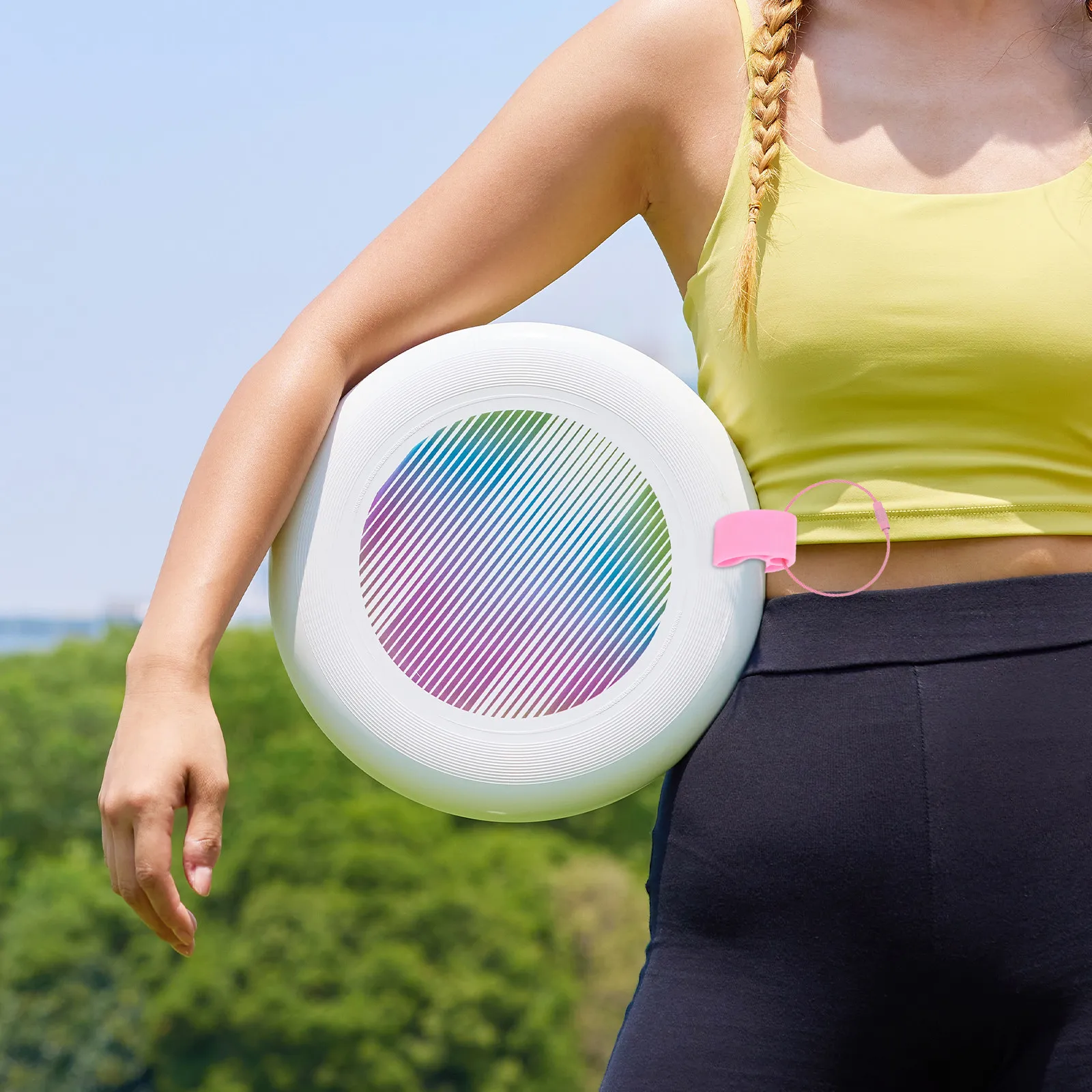 

Набор из 3 портативных легких зажимов для летающих дисков: эргономичный дизайн, надежная фиксация для спорта на открытом воздухе, крючок-держатель для дисков