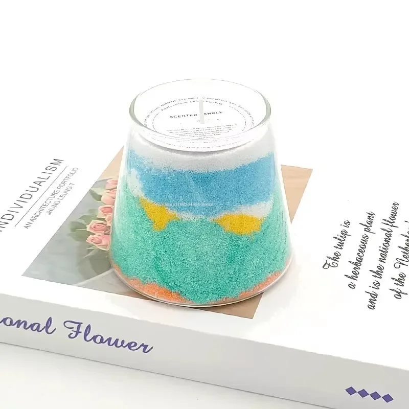 50g Color Big Ice Flower Wax Natural Plant Fragrance Environmental Protection Homemade DIY Scented Candle/wax Sheet Material