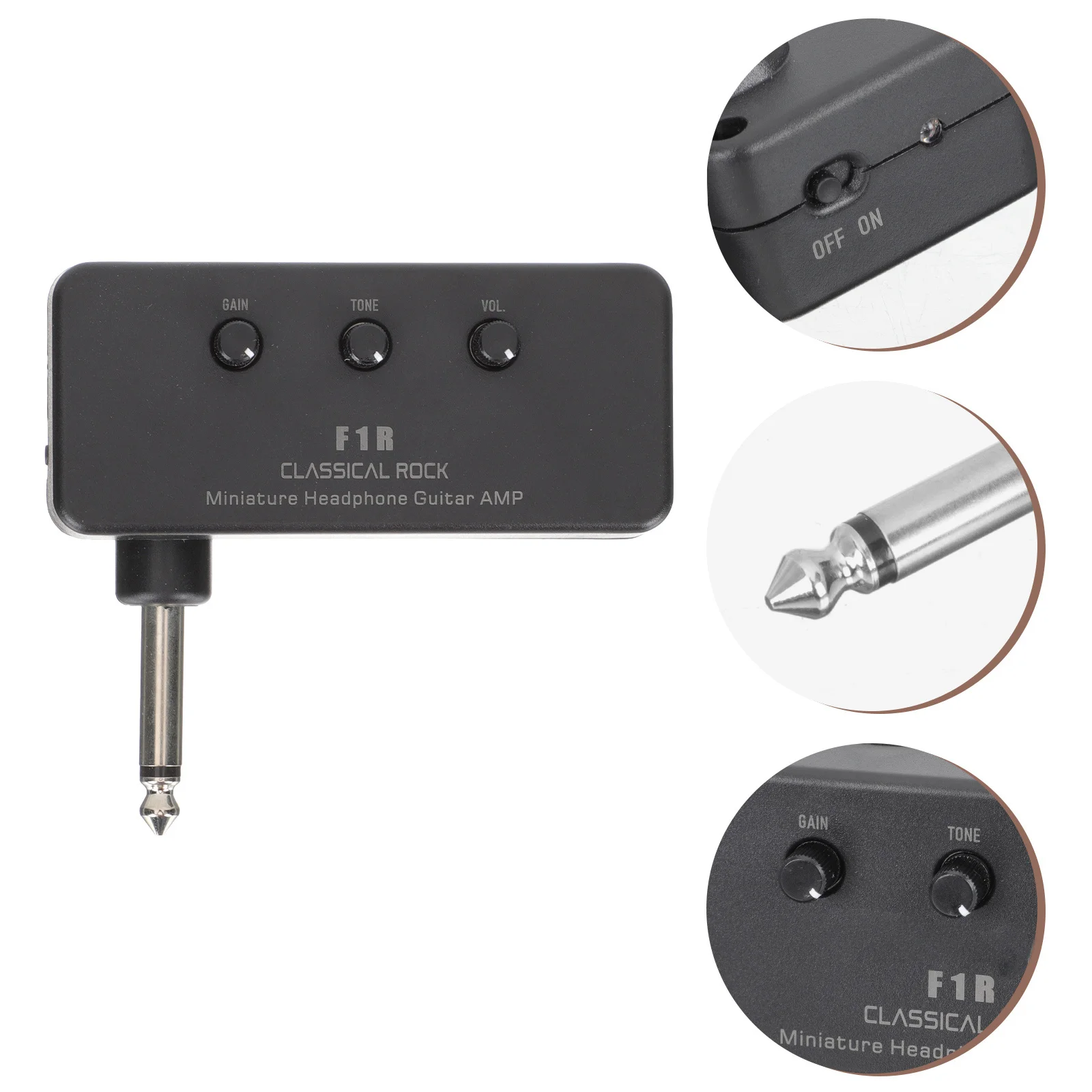 

Mini Portable Electric Guitar Amplifier Durable ABS Instrument Loudspeaker Outdoor Use Music Speaker Performance