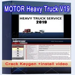 Motor Heavy Trucks Service 2019 Service Manual for Trucks Electrical Wiring Diagram Engine Repair Air Bags  Air Conditioning