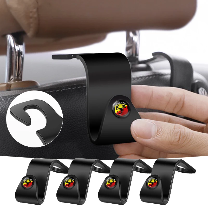 1/2Pcs Car Hidden Seat Back Hook Multi-function Storage Hook Accessories For Abarth Infiniti Dacia Tesla Cadillac Land Rover