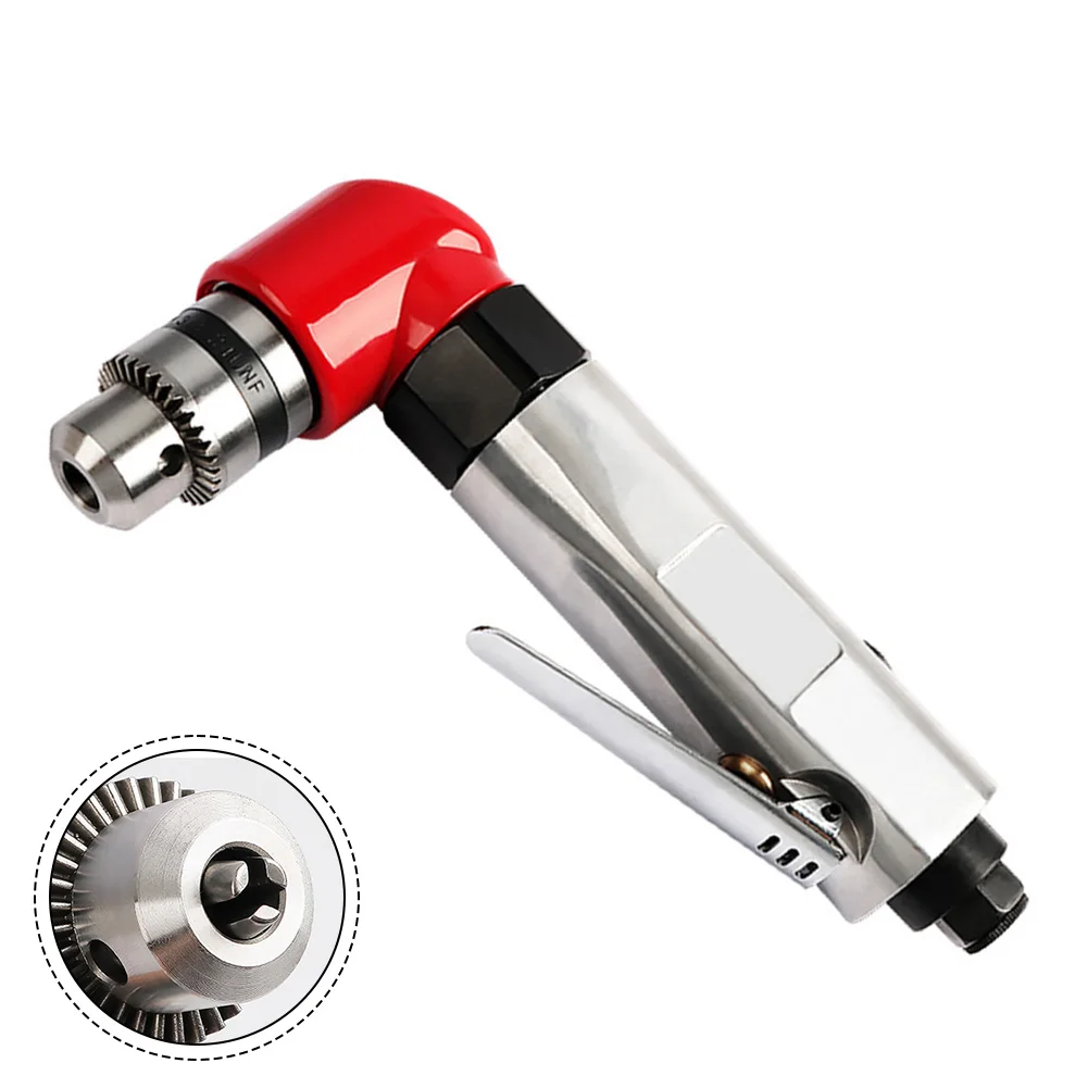 من أجل مثقاب الزاوية اليمنى الهوائية الدقيقة مع جسم سبيكة خفيف الوزن و1 5 10 مم ظرف ثلاثي الفك لعمليات المساحة الضيقة #3