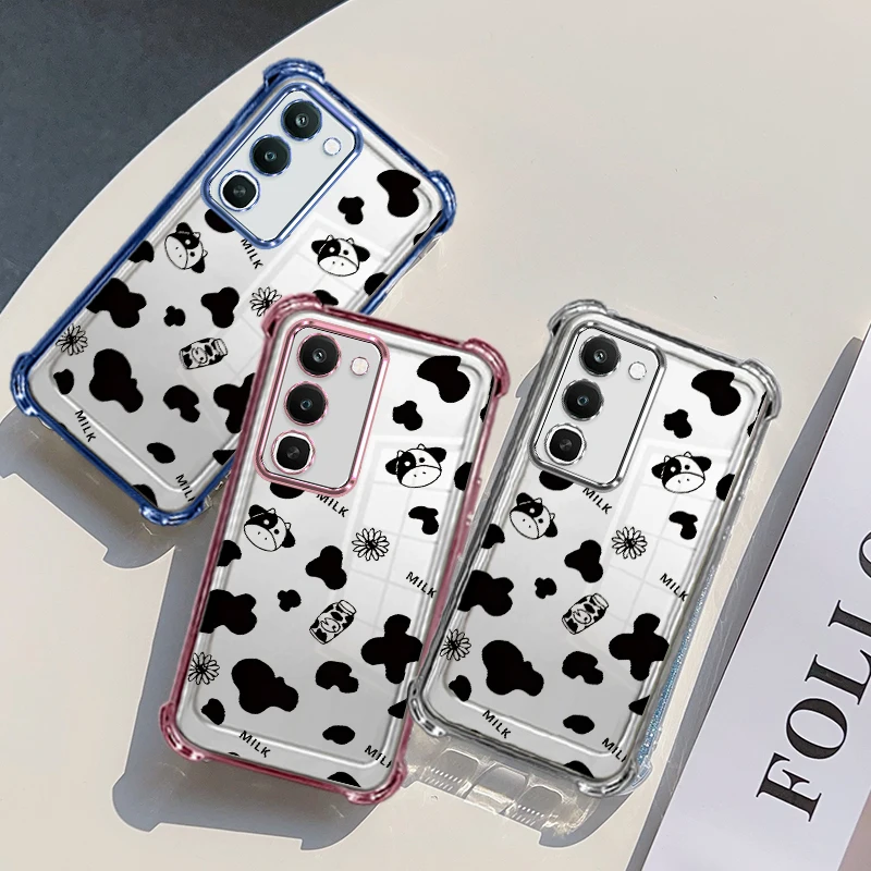 Plating Protective Cover For Realme P4x P4 4G Case Flxebile TPU Four-corner Shockproof Animal Pattern Fundas