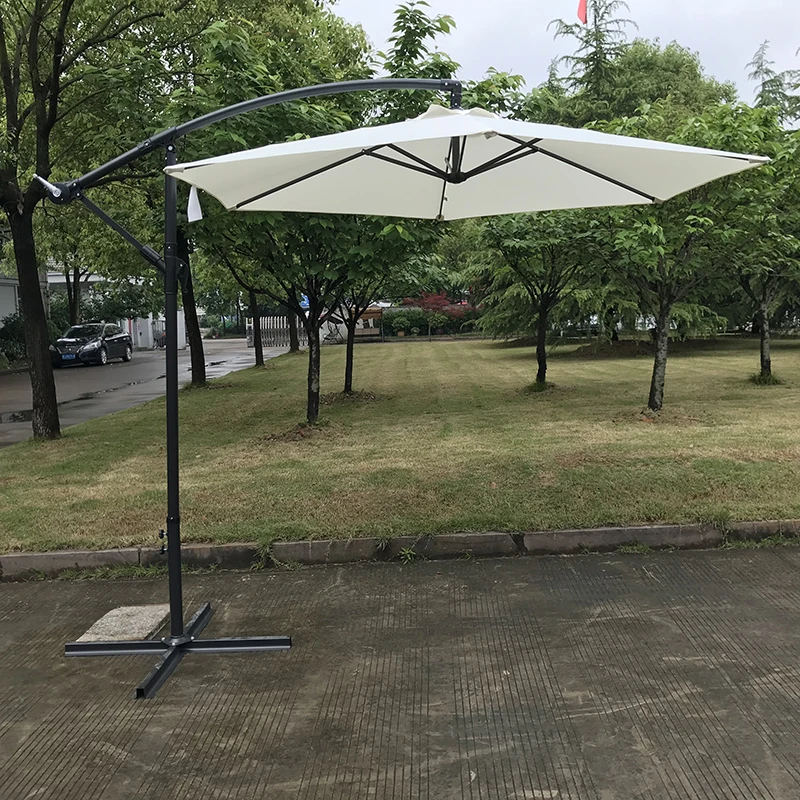 Promotional Waterproof Foldable Steel Aluminium Big Garden Patio Outdoor Umbrella