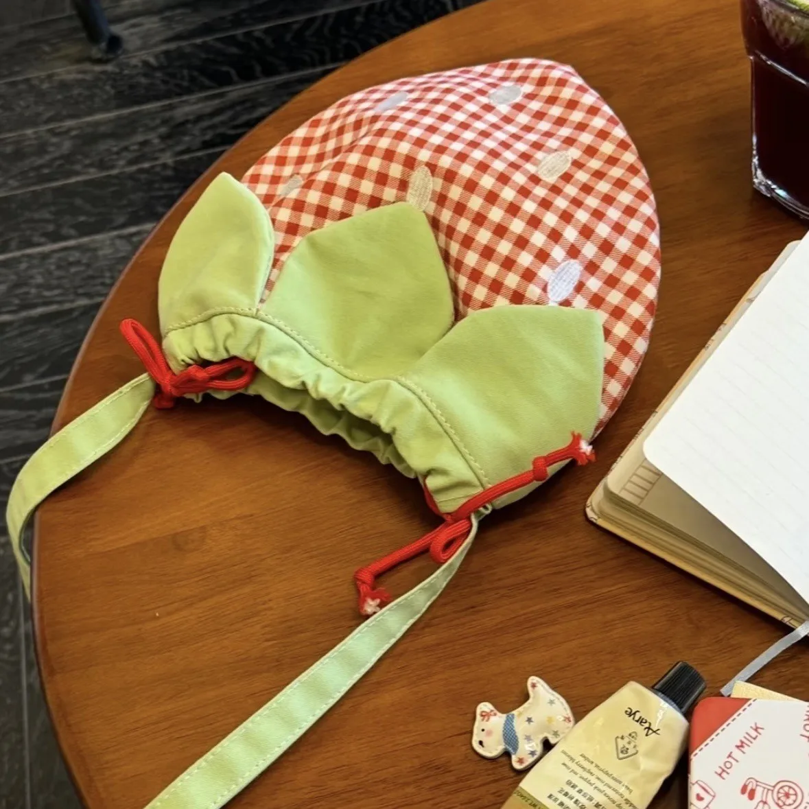 

Ladies' Shoulder Bag Japanese Cute Funny Strawberry Kawaii Sweet Large Capacity Portable High-quality Luxury Brand Crossbody Bag