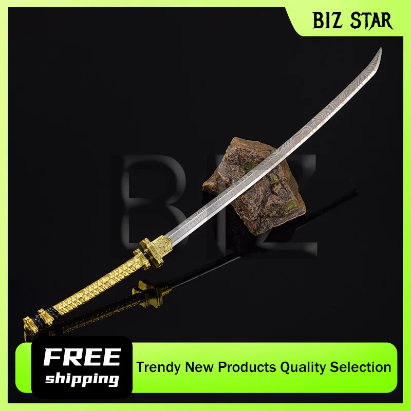 26 cm/10,24 Zoll Tom Clancy's Ghost Recon Spiel Peripheriemodelle Goldmesser Metallhandwerk Ornamente Spielzeug Desktop-Display-Kollektionen