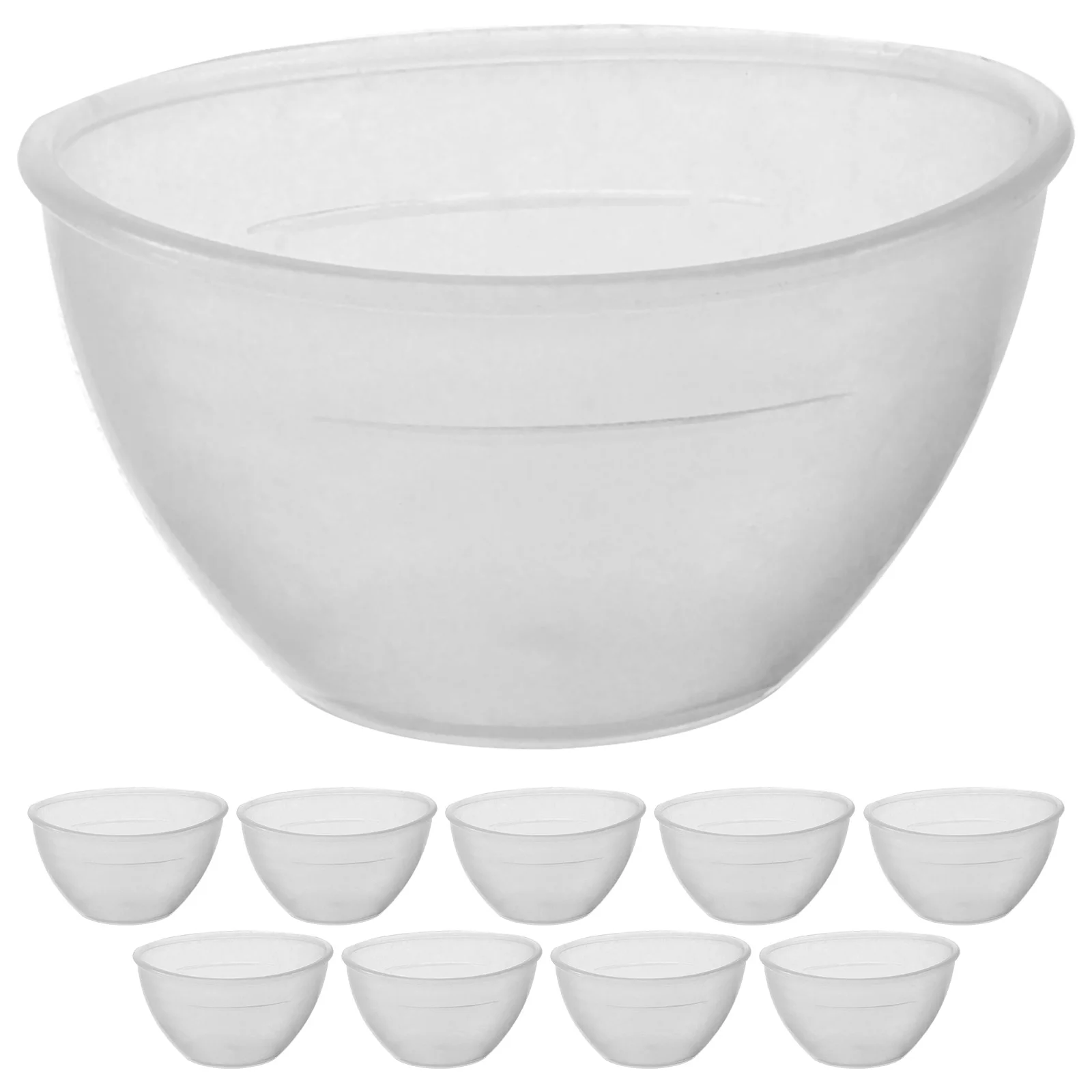 10 Pcs Eye Wash Cup Travel Eyewash Cups for Washing Rinse Soft Plastic Portable Rinsing