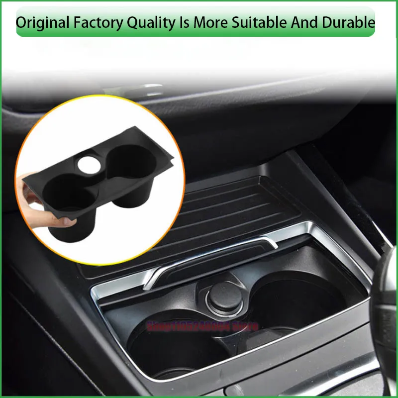 For BMW M2 F87 Armrest Box Cup Holder With Cigarette Lighter And Beverage Holder Center Console Accessory