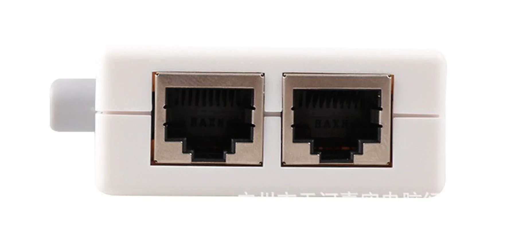 RJ45-2M 2 포트 미니 네트워크 스위치, 네트워크 공유 장치, 내부 및 외부 네트워크 스위칭