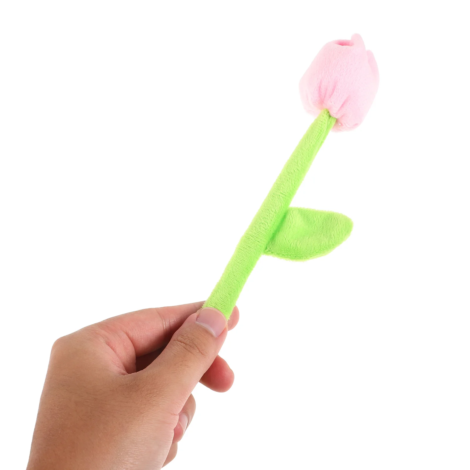 2 個リアルなチューリップの枝オートバイの花の装飾電動自転車バックミラー柔軟な花の装飾ロマンチックなオートバイ